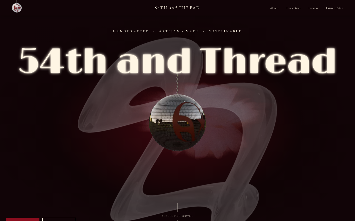 An image of the 54th and Thread project.